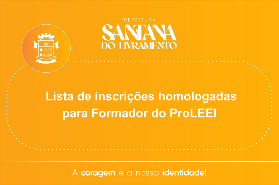 SME divulga lista de inscrições homologadas para Formador do ProLEEI sme-divulga-lista-de-inscricoes-homologadas-para-formador-do-proleei